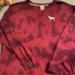 PINK Varsity Crew Sweatshirt